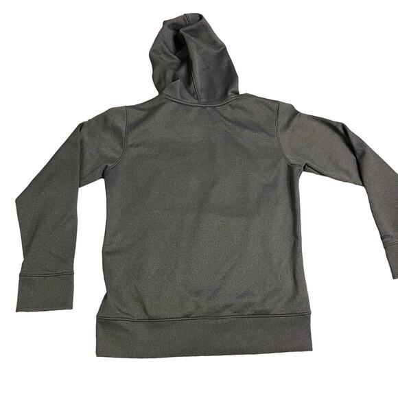 Under Armour women’s hoodie pullover small coldgear storm pink biglogo athletic - Picture 3 of 8